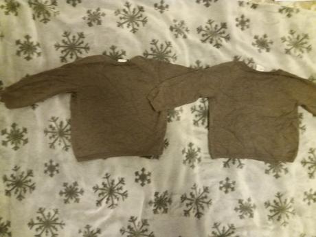 Zavinovacie svetrik h&m motív medvedík dvojicky, h&m,74