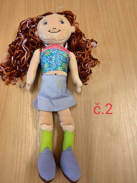 Látkové bábiky a plyšové hračky,