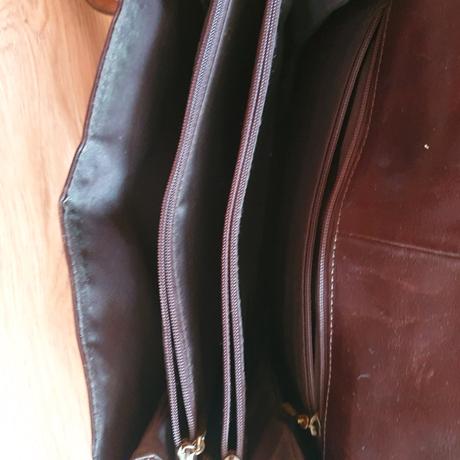 Kožená kabelka claudio ferrici, 