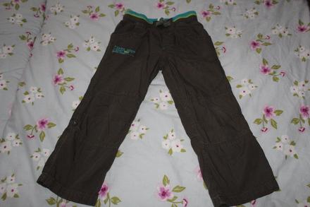 Podšité roll-up nohavice next 110, next,110