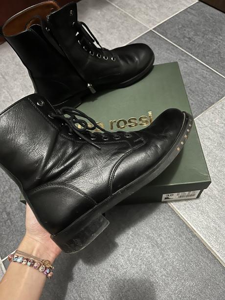 Kožené topánky gino rossi, gino rossi,38