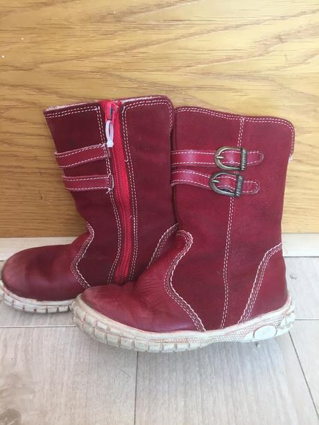 Kožené teplé čižmičky veľ. 26 g, slovobuv,26