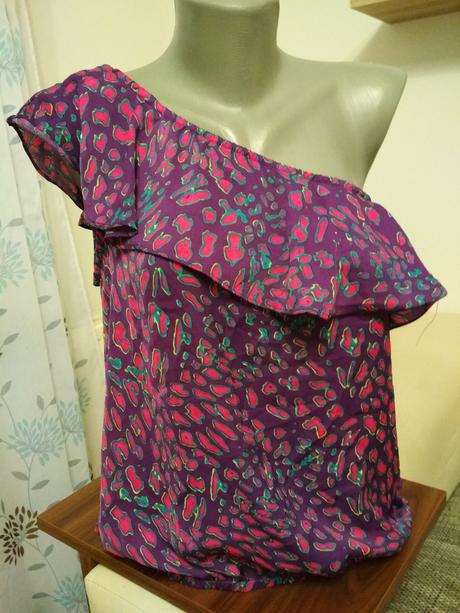 Top na jedno rameno, fishbone,s