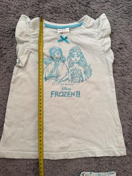 Letne pyžamo frozen h&m 98/104, h&m,98