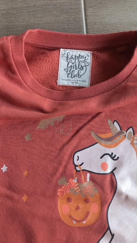 Leginy a mikina hallowen, c&a,140