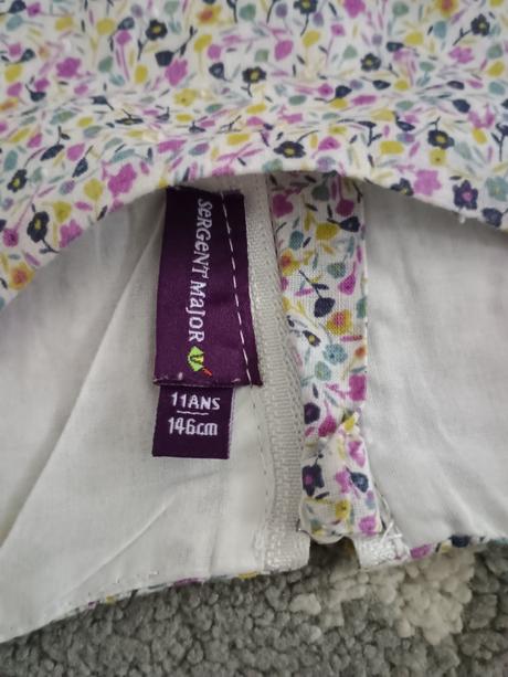 Šatky pre dievčatko, sergent major,146