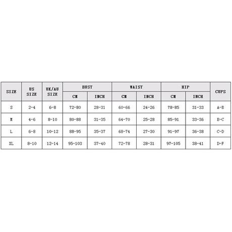 Monokiny farebné, l / m / s