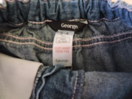 Rifľová suknička, george,98