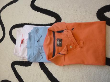 Balíček tričiek s golierom, 122–134