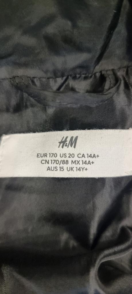 Hm bunda, vetrovka zimna, h&m,170