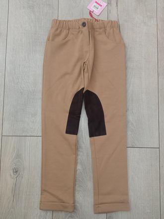 Dievčenské hnedé tepláky ovs,6-7 r., ovs,122