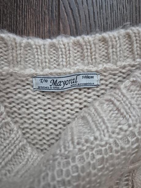 Pleteny pulover, mayoral,140