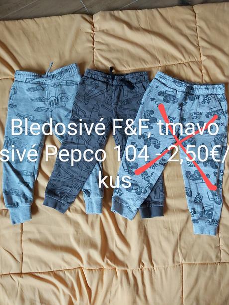 Oblečenie veľkosť 104, 104–116