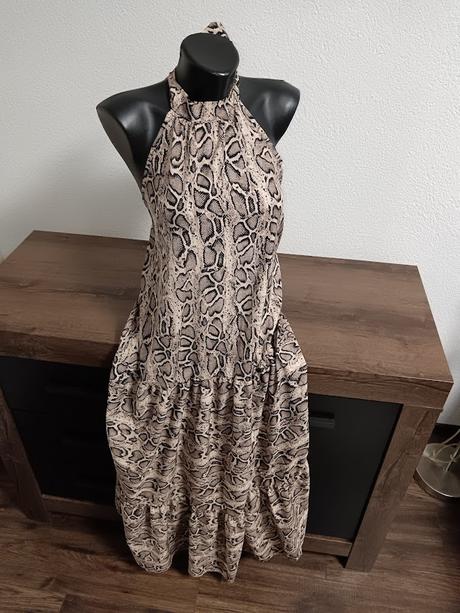 Šaty-hadí vzor, xl