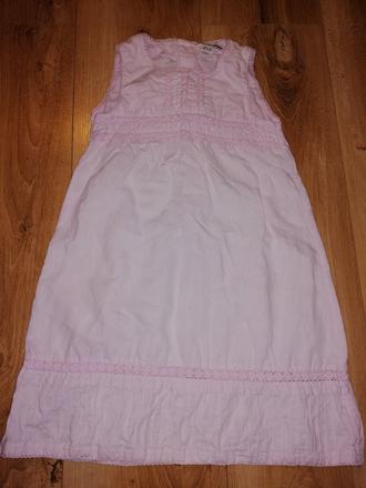 Ružové šaty, h&m,110