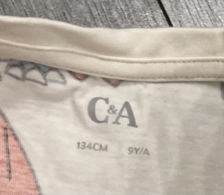 Dinko tielko veľ. 134, c&a,134