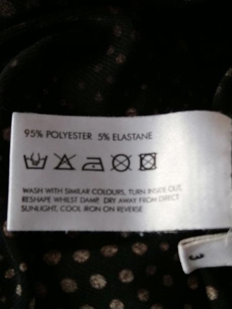 Elastická čierno sivo biela sukňa s bodkami, elvi, xxxl