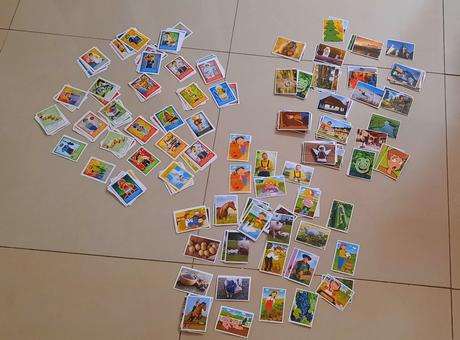 Nalepky -rozne druhy, 