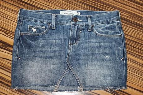 Riflová sukňa abercombie v. xxs, abercrombie&fitch,32