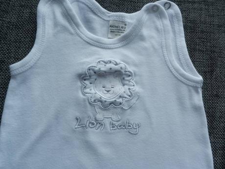 Dupačky " lion baby", richelieu,56