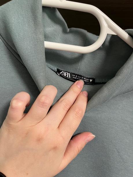 Teplákove šaty, zara,s