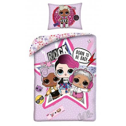 Obliečky lol rock 140/200, 70/90, šírka (cm): 140,dĺžka (cm): 200