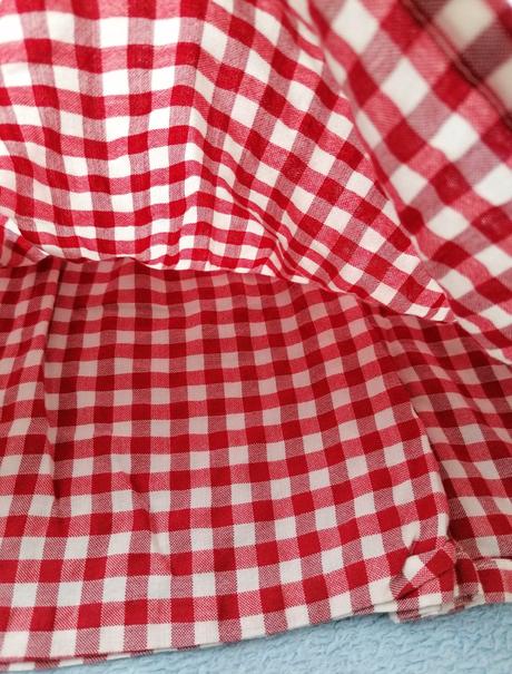 Károvane šaty, h&m,74