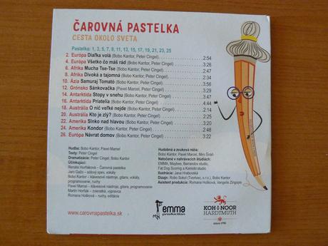 Cd čarovná pastelka, 