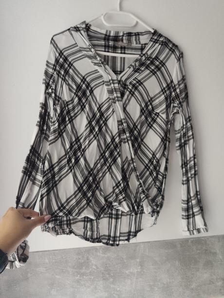 Prekladaná blúzka, orsay,s