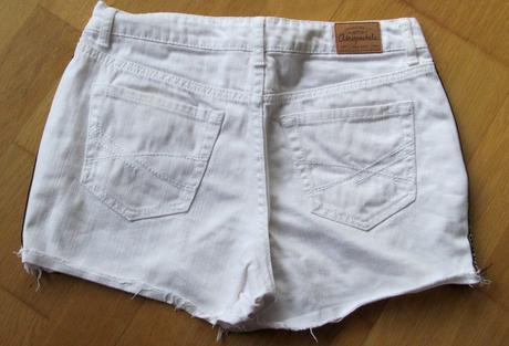 Biele riflove sortky aeropostale, c. s, aeropostale,s