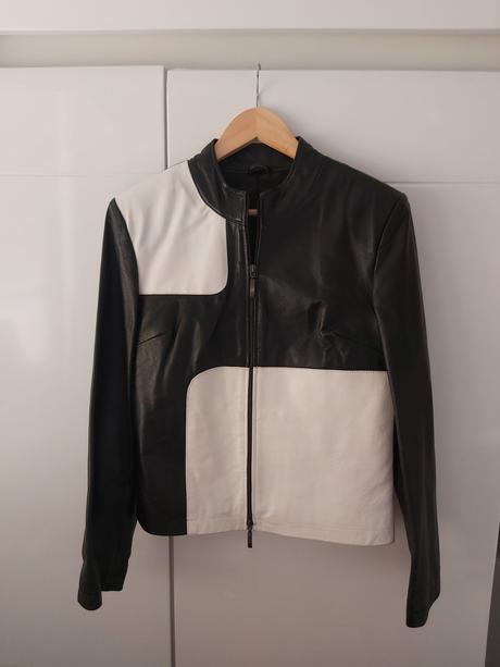 Kožená bunda - pravá koža, s