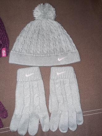Čiapka a rukavice, nike,128
