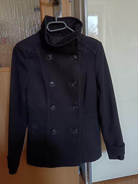 Dámsky čierny kabátik, h&m,32