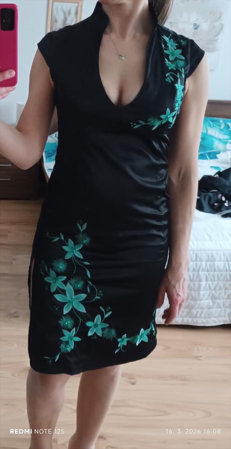 Šaty so stojačikom, jane,m