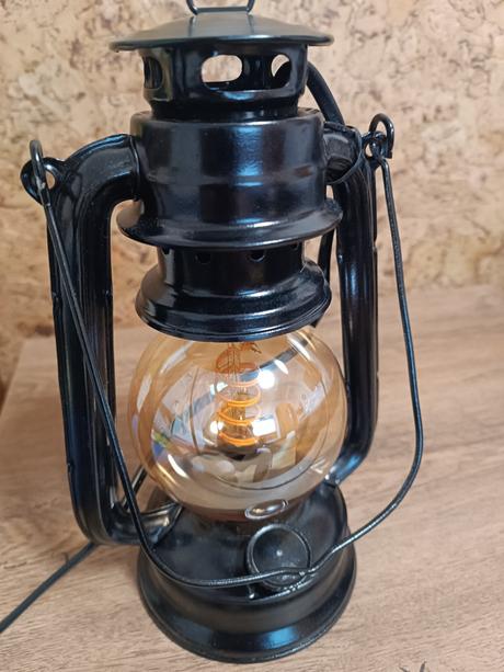 Retro chalupárska lampa, 