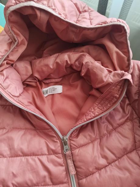 Ružová bunda h&m, h&m,110