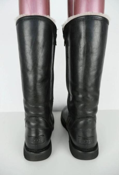 Ugg kožené čižmy s vlnou, ugg,38