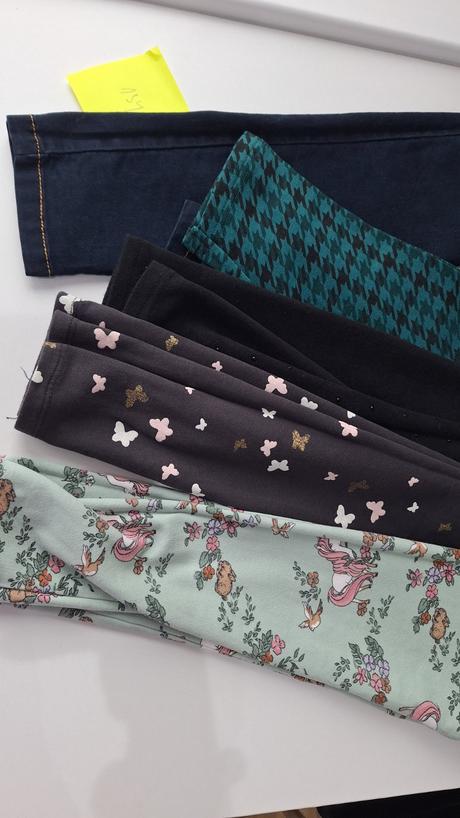 Leginy teple + rifle, h&m,134