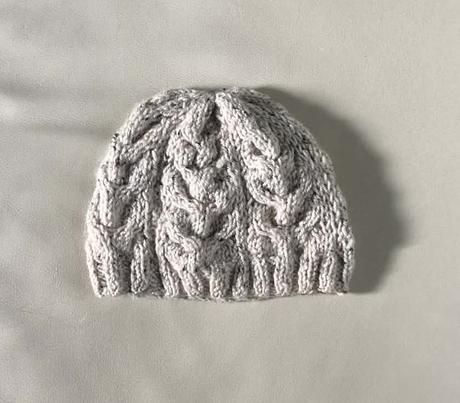 128/152 rucne pletená ciapka,8-12 r., 140