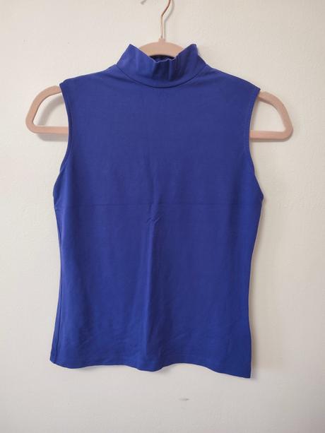 Fialový top bez rukávov, marks & spencer,s