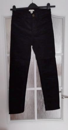 Menčestrové nohavice h&m, h&m,s