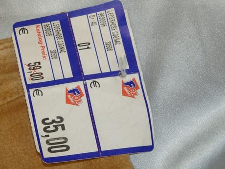 Kvalitné kožené nohavice, 40