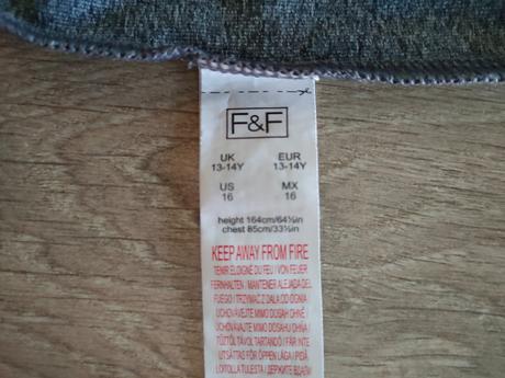 Dievčenské športové tielko, veľ.164, 13-14 r, f&f,164