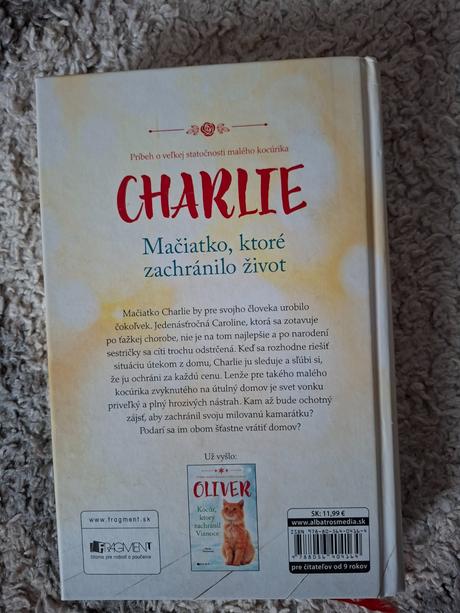 Charlie. maciatko, ktore zachranilo zivot,
