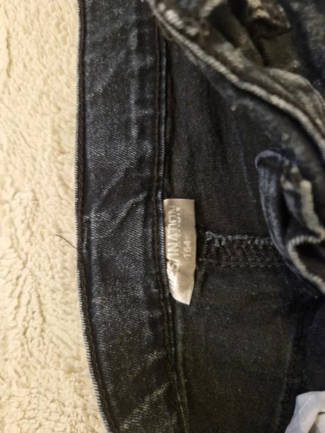 Chlapčenské riflové kraťasy, 164