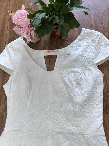 Elegantné šaty oblečené 1x veľkosť 36, camaieu,36