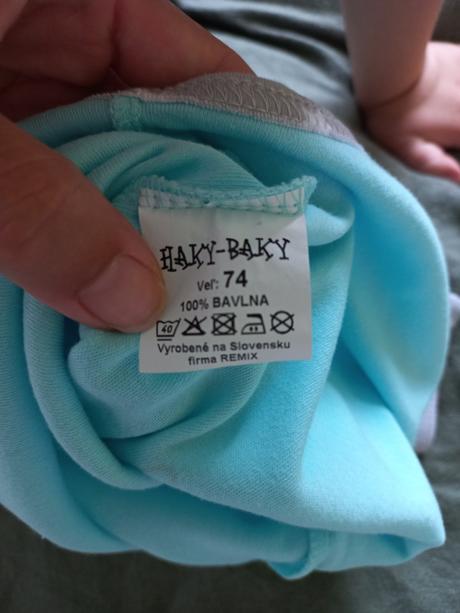 Set body+nohavice 74, 74