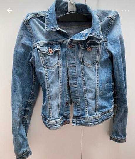 Jeansova bunda, h&m,36