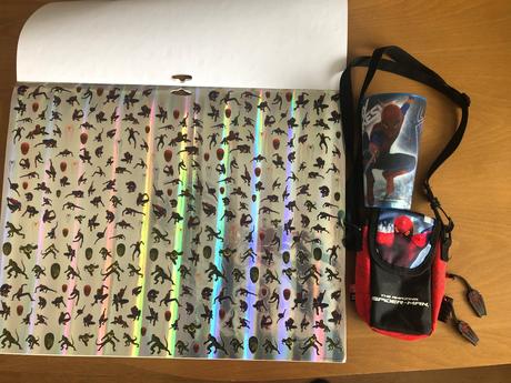 Spiderman kapsička marvel+nálepky, 