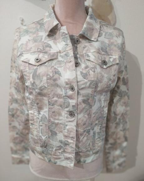 Kvetovana riflová bunda, orsay,38